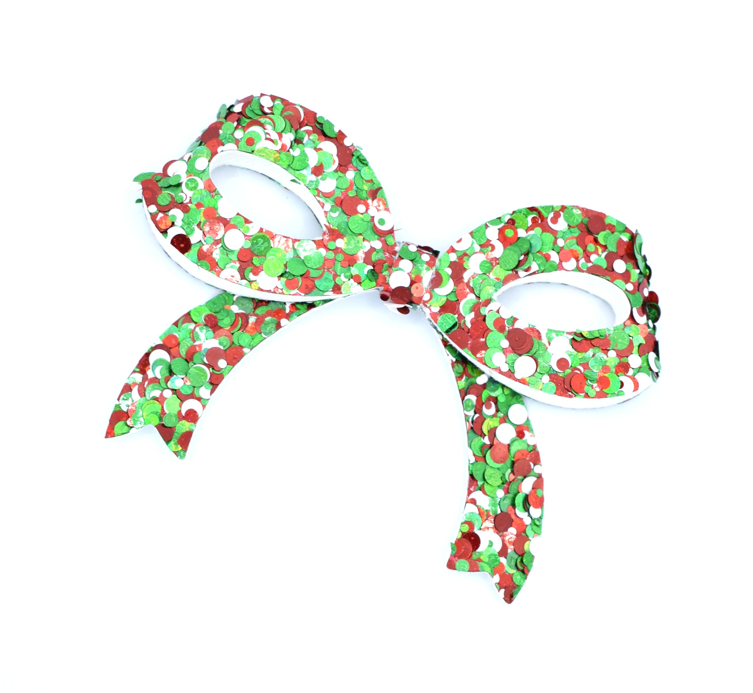 Willow Bow Hair Clip - Green
