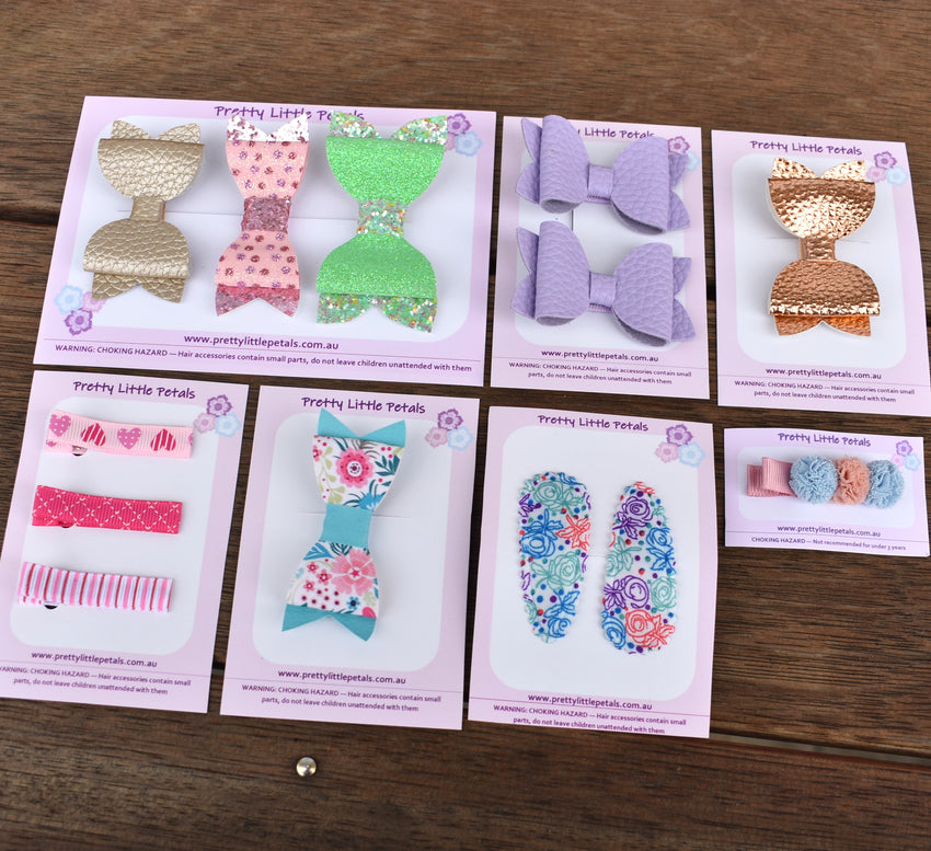 Hair Clips Gift Box