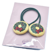 Christmas Wreath Hair Ties