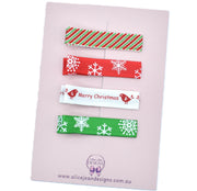 Christmas Fringe Clip Set