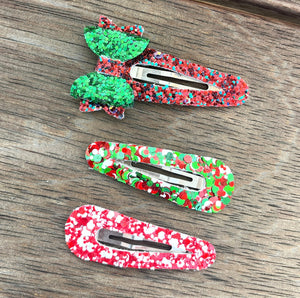 Christmas Snap Clip Set