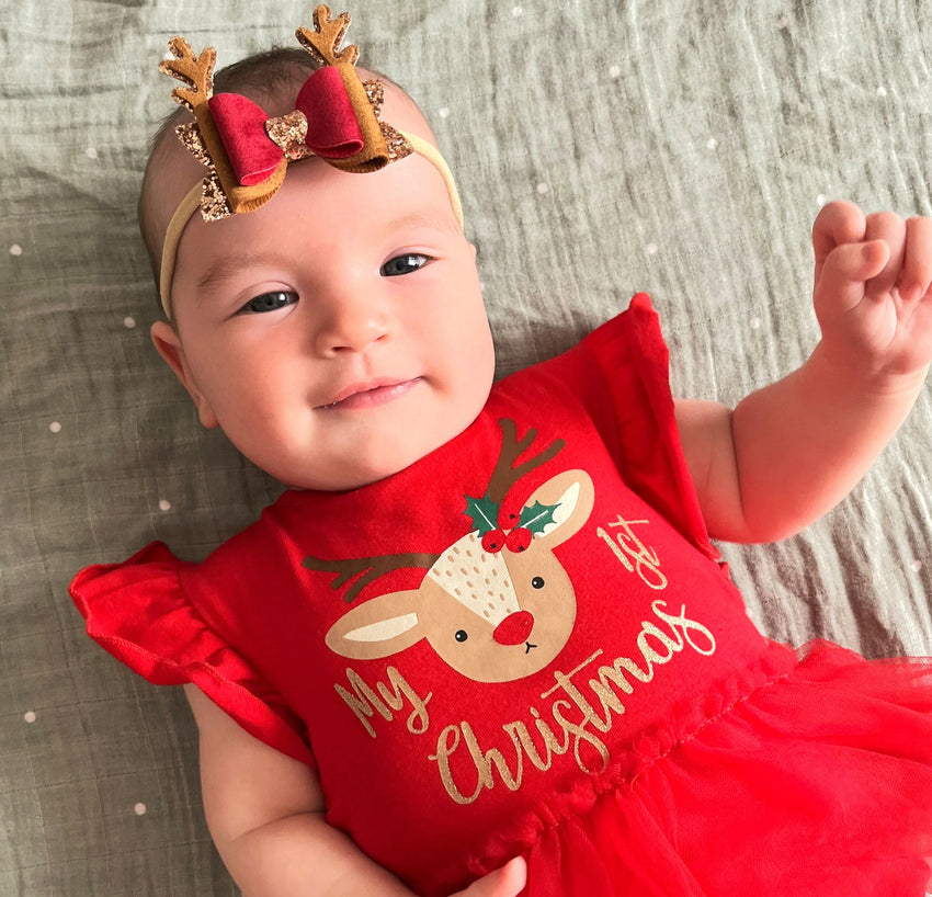 Reindeer Antler Headband - baby