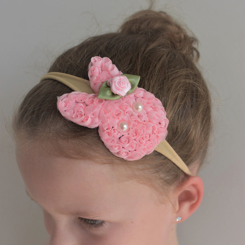 Easter Bunny Face Headband