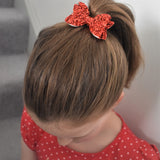 Annabelle Bow Hair Clip - tinsel